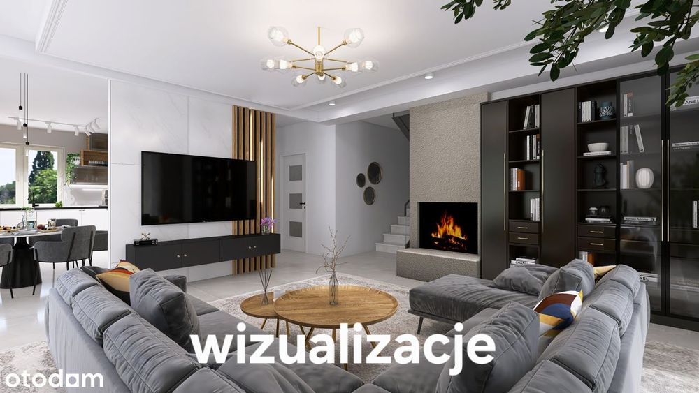 Dom w zabudowie bliźniaczej 190 m² Rąbin ul. Oliwkowa, 437 m² działki - Widok 2