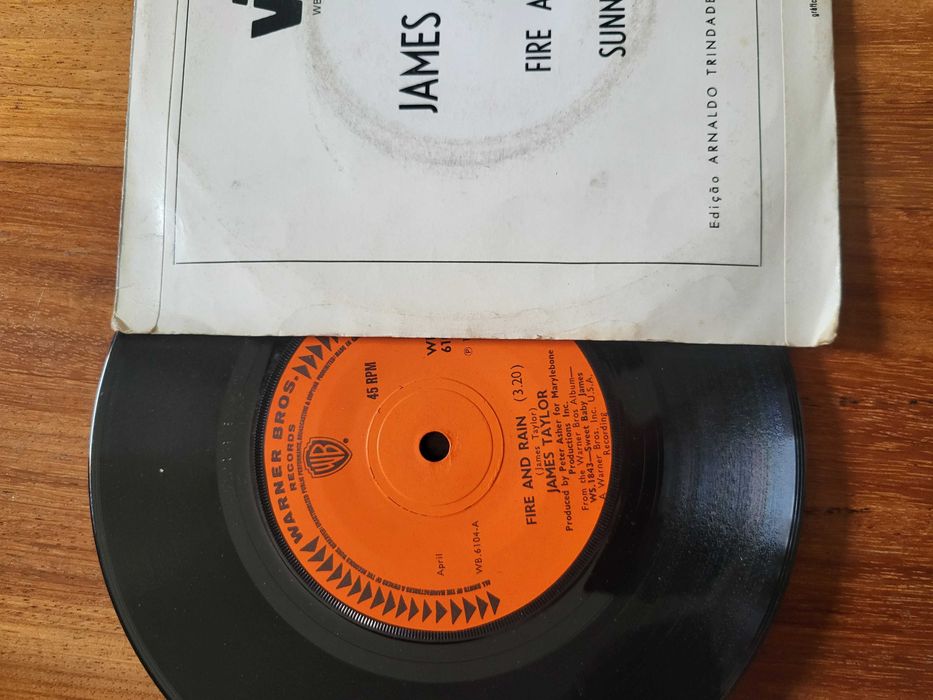 Discos Vinil | "Fire and Rain", James Taylor
