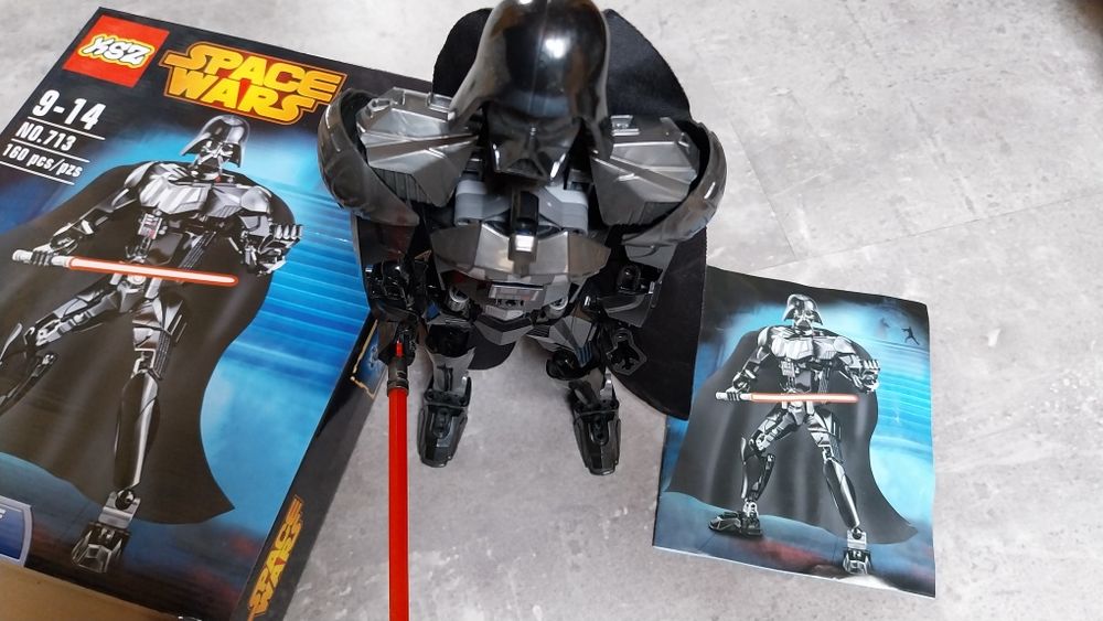 Zestaw klocki star wars wader kompatybilne z lego