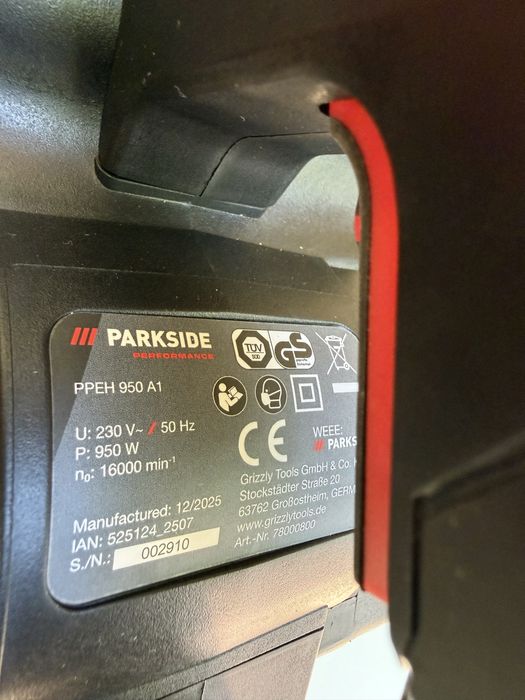 Електричний рубанок Parkside PPEH 950 A1