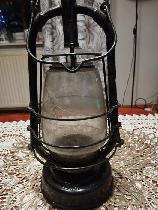 Lampa naftowa Kometa Oryginalny stan