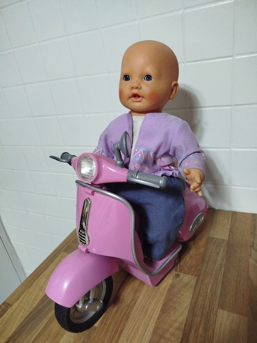 Lalka i motor zestaw