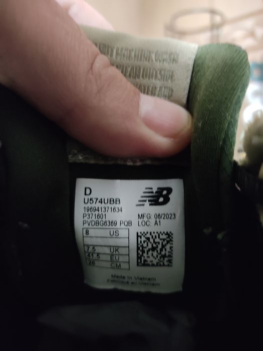 New balance novos usados apenas uma vez