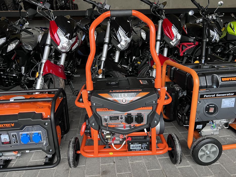 Бензиновий генератор до 3 кВт, Новий, Розстрочка під 0%