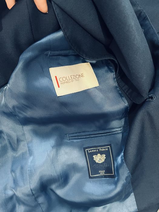 Granatowa wloska marynarka od garnituru rozm L/XL