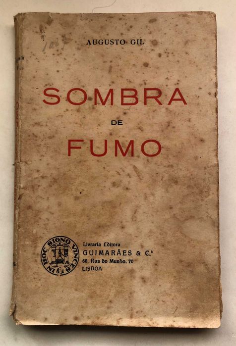 Sombra de Fumo - 2ª Edição - Augusto Gil