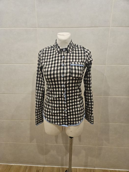 Koszula w krate kularium s na guziki