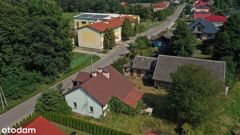 Dom, budynki gospodarcze Przyłęk k. Mielca