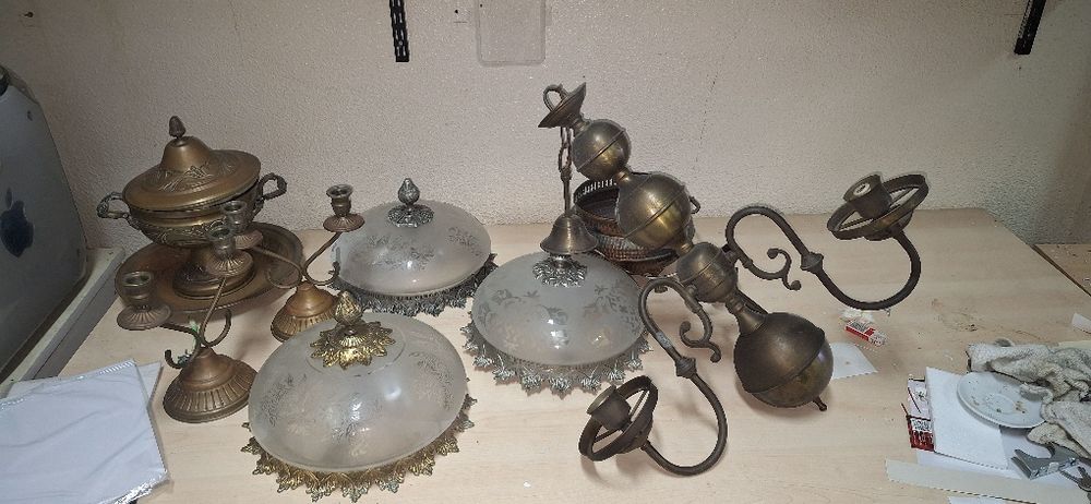 Decoraçao casa latão /fundição