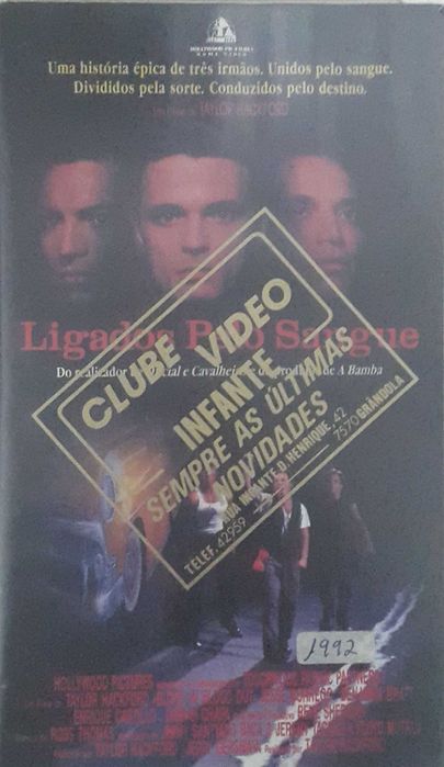 27° Pack de 8 filmes VHS.