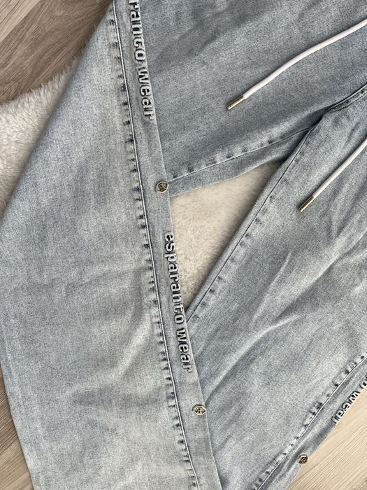 Spodnie Esparanto jeans szeroka nogawka