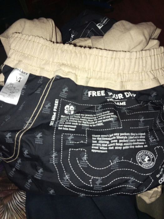 Spodnie męskie joggery Len . Promocja Pakkery