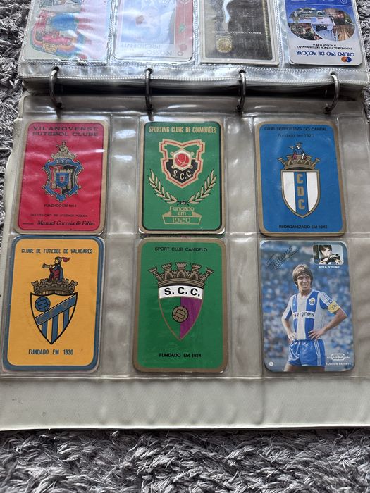 Lote com 200 calendarios anos 80