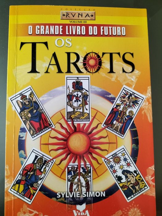 Livro "Os Tarots" de Sylvie Simon (Novo)