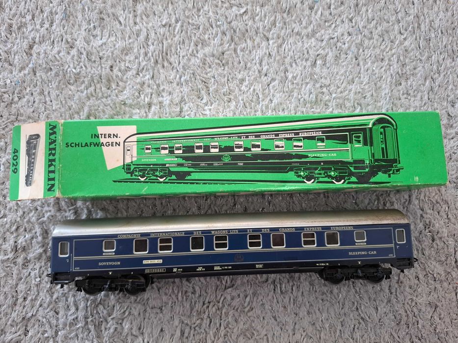 Marklin 4029 - Vagão-cama Wagons Lits