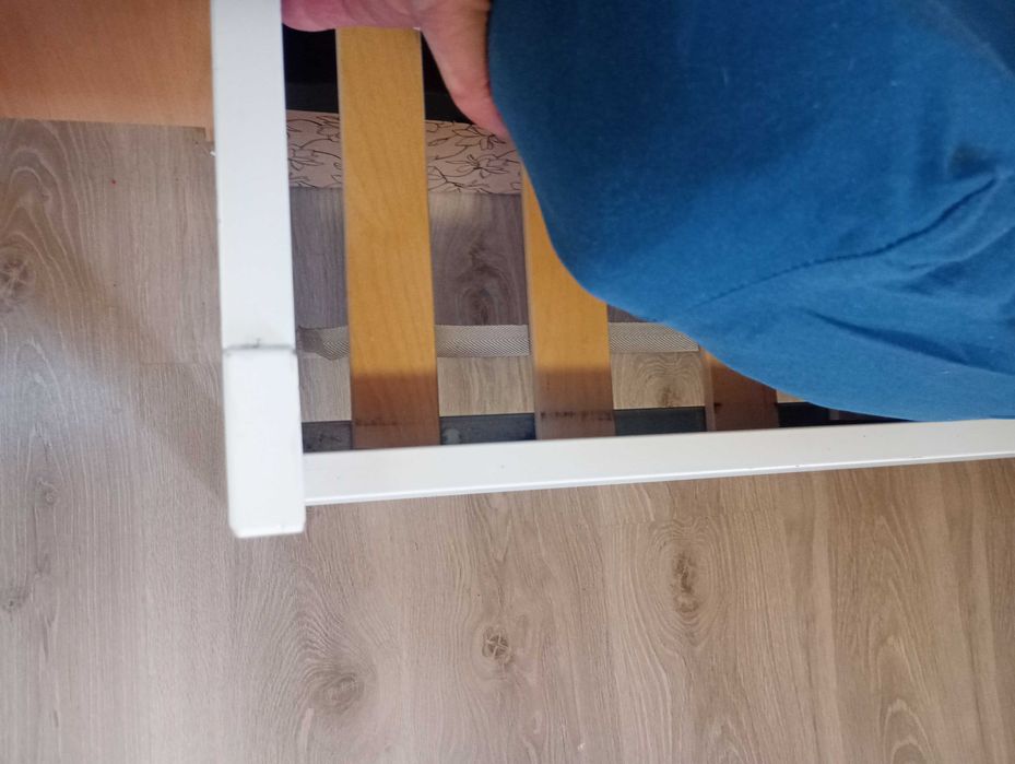 Łóżko dziecięce białe uniwersalne IKEA