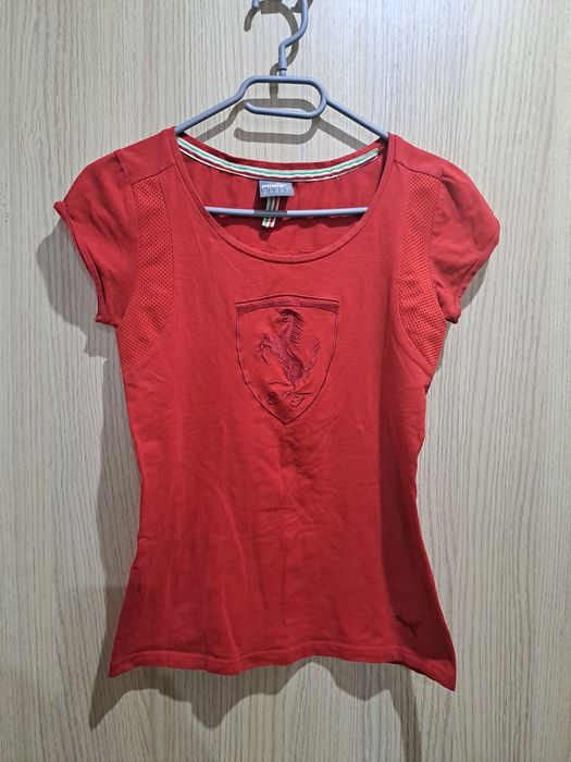 (660) T-shirt damski r.M Puma Ferrari