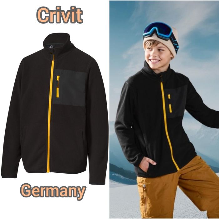 Флісові кофти Crivit Німеччина 134-140;146-152;158-164