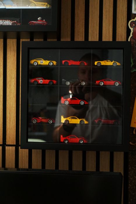 Ramka półka hotwheels 15 aut