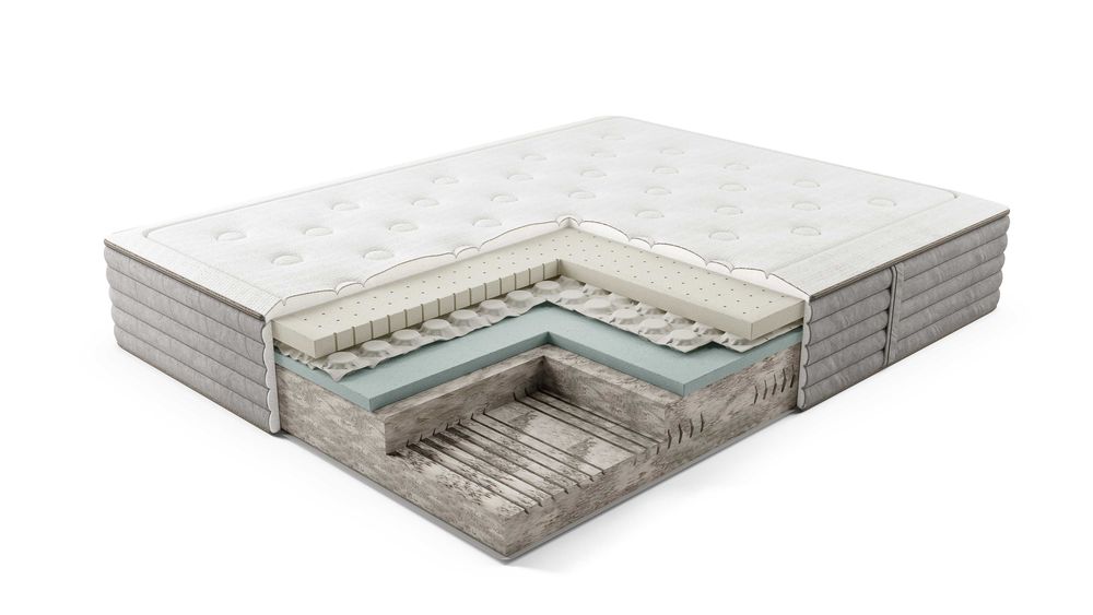Materac hybrydowy Hilding DeLuxe Figaro 140x200x30cm