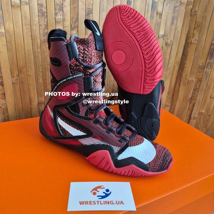 Боксерки Nike Hyperko 2, чорні. Взуття для боксу оригінал Nike