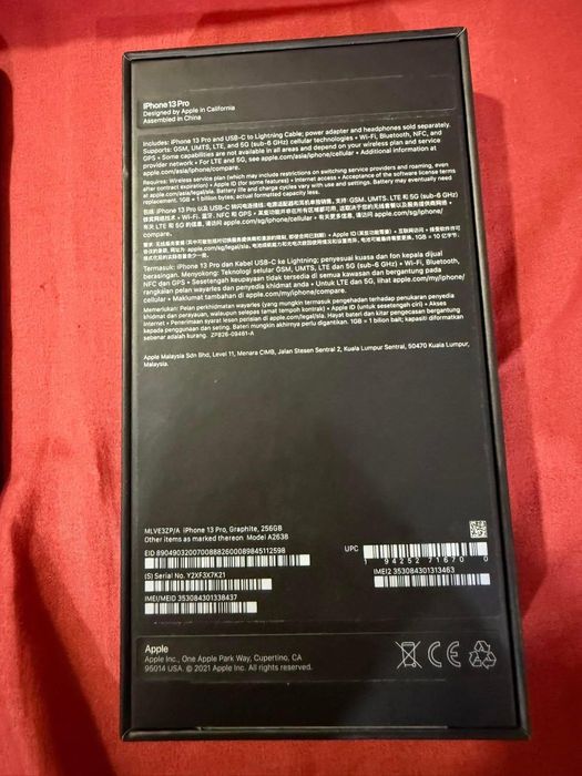 iPhone 13 Pro 256gb desbloqueado