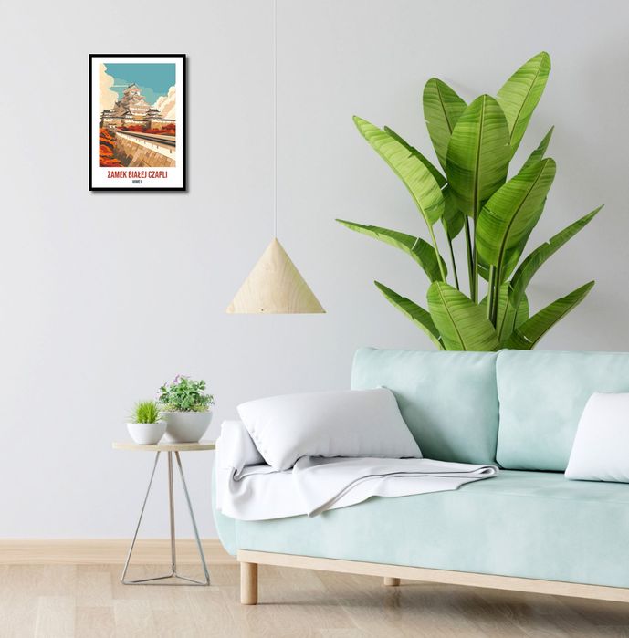 Plakat 29,7x42cm Zamek Białej Czapli