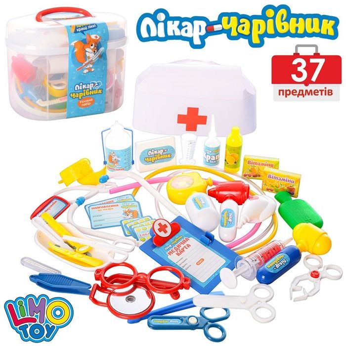Іграшкова диво-аптечка набір лікаря M 0461 U/R