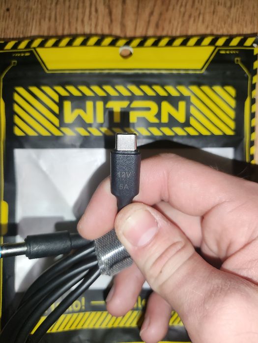 Кабель-триггер Witrn (умный, повышающий) для роутера 12В 5А PD QC-DC