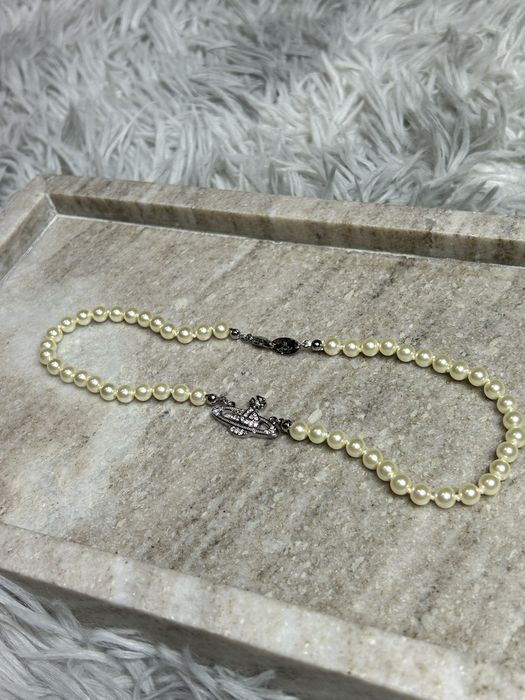 Vivienne Westwood Pearl Long Necklace намисто підвіска