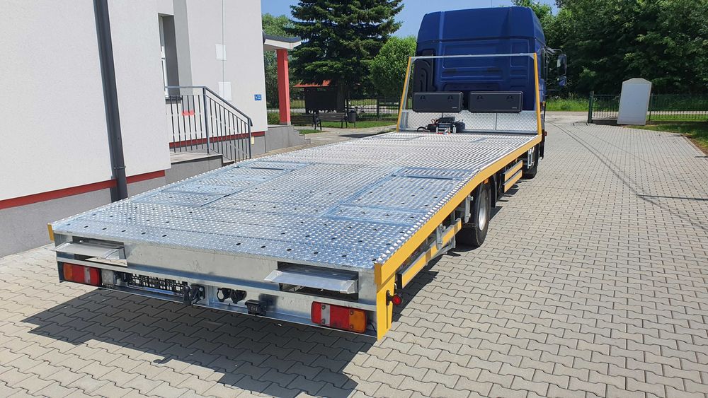Zabudowa Najazd laweta panelowa zaniżenia MOTO-LUK platforma