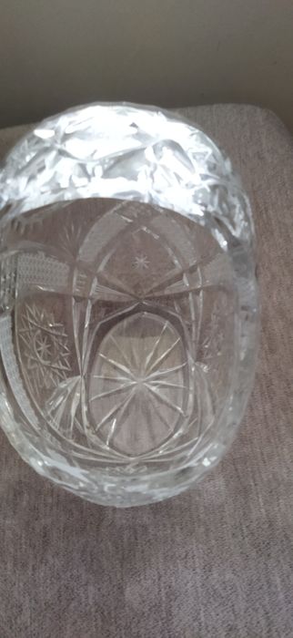 Koszyk kryształowy owocarka