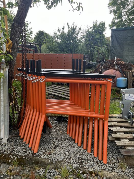 Cavaletes extensivos para cofragem