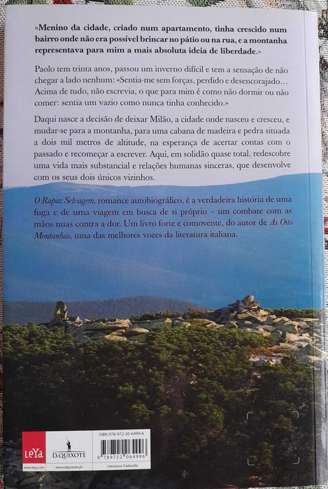 O Rapaz Selvagem - Livro de Paolo Cognetti