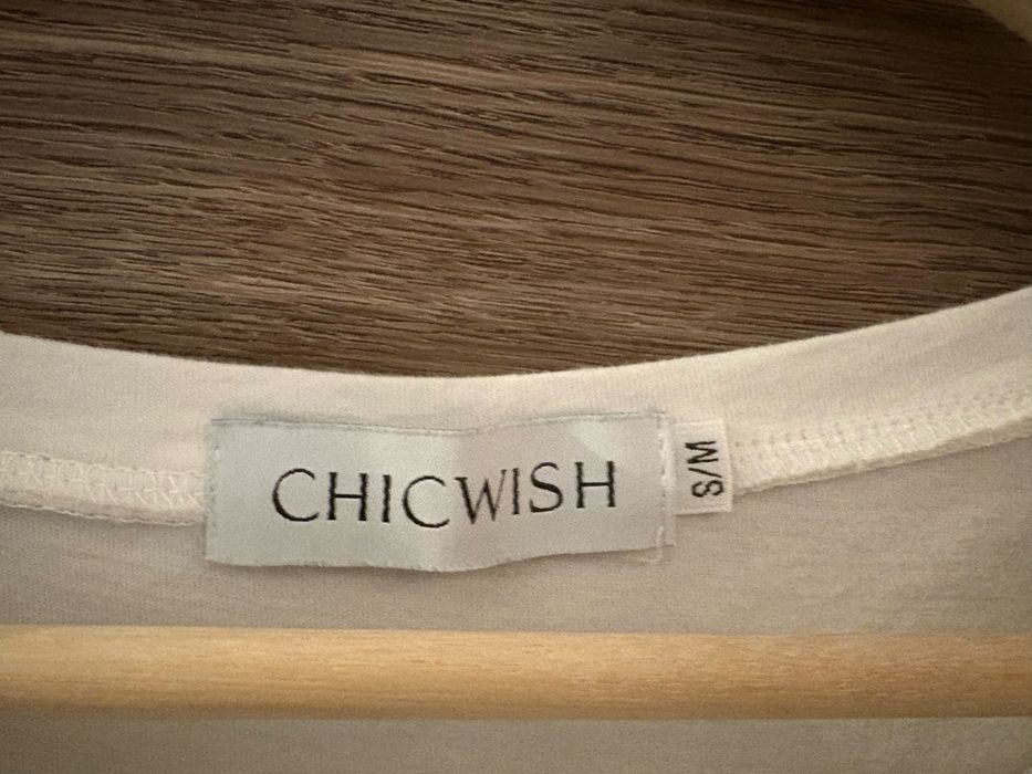 Biała bluzka z falbanami Chiceish S/M