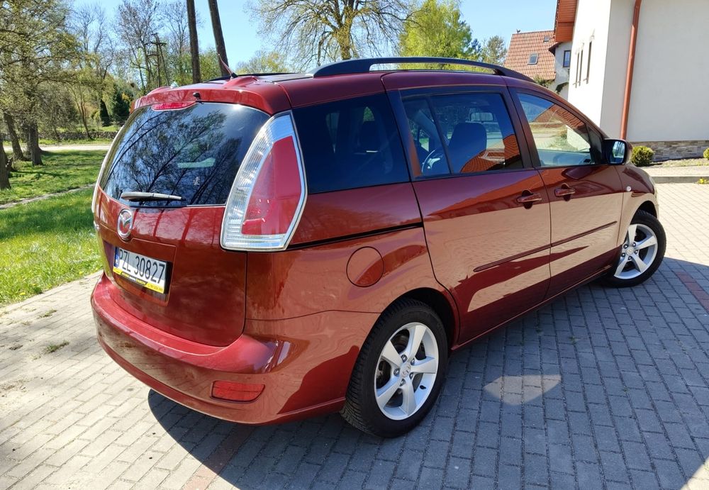 Mazda 5 2009r. 2.0 Benzyna-Zarejestrowany-Śliczny