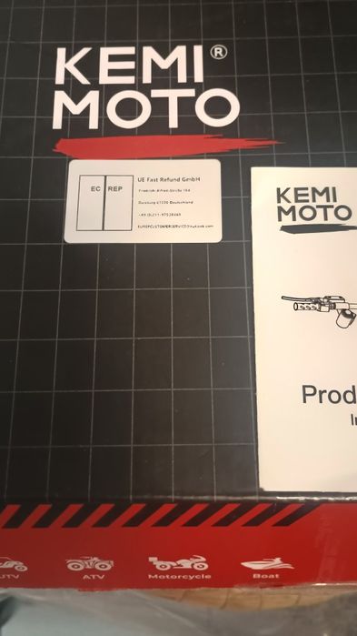 Lusterka boczne do motoru skutera uniwersalne Kemi Moto