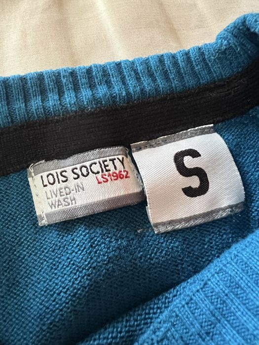 Camisola azul Lois Society - tamanho S