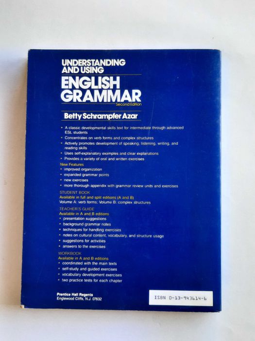 Understanding and Using English Grammar