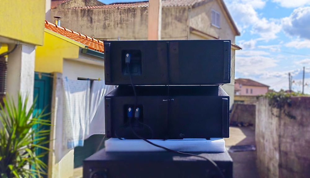 PA Nortesound-Pro graves de 21" ,10.000 Watts Rms