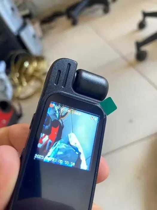 Mini Câmara Corporal HD 1080P Portátil com Visão Noturna e Deteção de Movimento NOVO