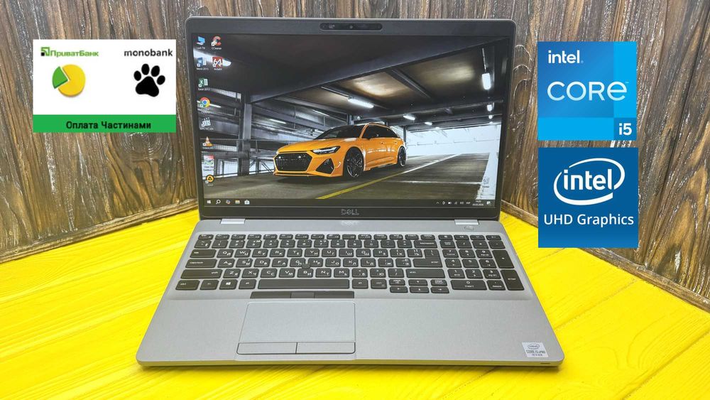 Сенсорний Ноутбук Для Роботи і Навчання Dell Iatitude 5510 /i5-10310U/є ОПТ