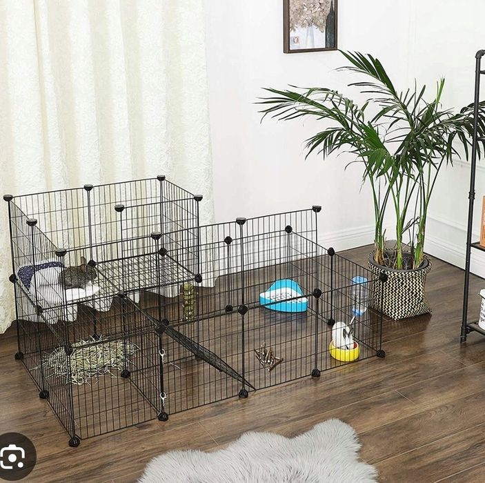 Менеджер огорода для малих звiрят собак металевий врльер