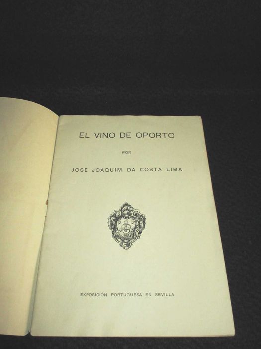 Livro O Vinho do Porto Região do Douro José Joaquim da Costa Lima