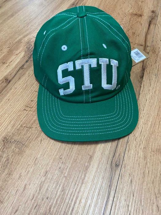 Оригінальна кепка Stüssy STU Arch Strapback Cap Green (Зелена) нова