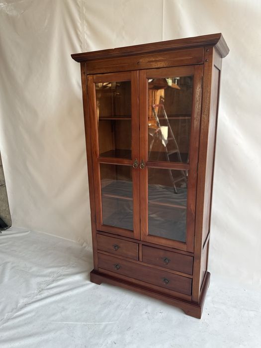 Komoda - witryna palisander