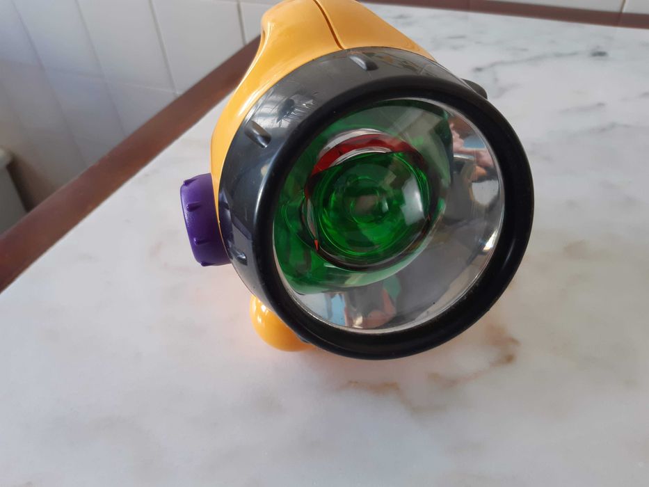 Lanterna pilhas, filtro neutro, vermelho ou verde, como nova
