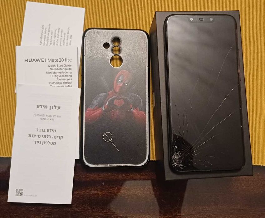 Huawei Mate 20 lite SNE-LX1 sprawny pęknięty ekran