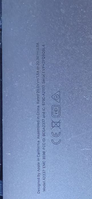 Processador Apple M1 2020