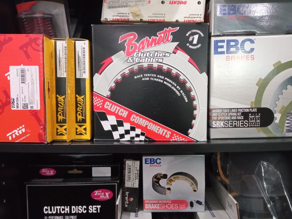 Kits embraiagem Barnett Prox TRW EBC